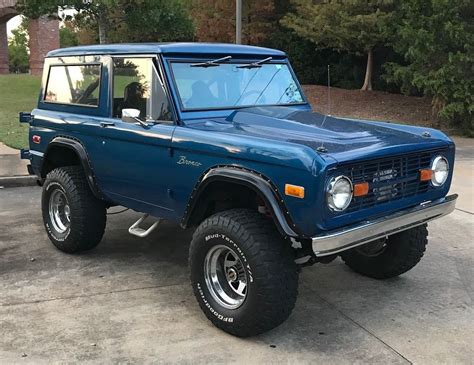 fully restored ford bronco